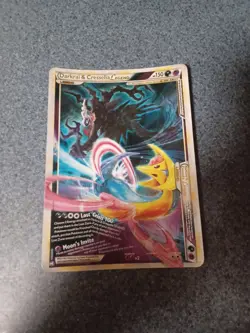Darkrai & Cresselia LEGEND 99/102 Triumphant Holo Pokemon Card - Image 1