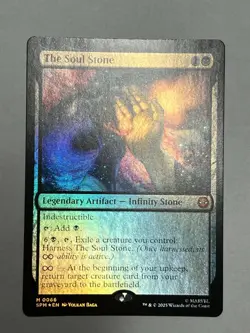 Magic The Gathering The Soul Stone Marvel's Spider-Man Foil NM/M MTG - Image 3