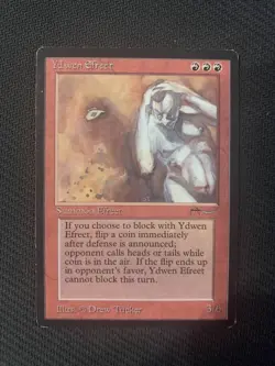 MTG Magic the Gathering Arabian Nights Ydwen Efreet LP to MP - Image 1