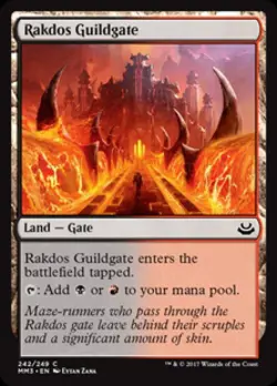 Rakdos Guildgate - Light Play MTG Modern Masters 2017 - Image 1