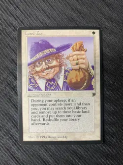 MTG Magic the Gathering Legends Land Tax NM to LP+ - Image 1