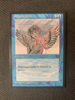 MTG Magic the Gathering ITALIAN Legends Acid Rain "Pioggia Acida" NM - Image 1