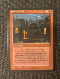 MTG Magic the Gathering ITALIAN Legends Falling Star "Stella Cadente" NM - Image 1