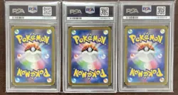 2023 Pokemon Japanese PSA10 Trio Venusaur Charizard Blastoise SAR SV2a 151 Japan - Image 2