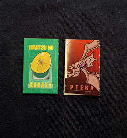 Aerodactyl Rare Sticker Seal Pokemon Nintendo Zukan Japanese Vintage Bandai - Image 1