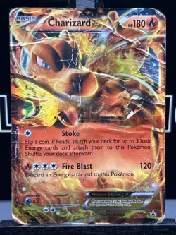 Pokemon Charizard EX XY29 X&Y Holo Black Star Promo HP - Image 3