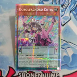 Yugioh Asian English DoSolfachord Cutia CR09-AES22 PSE Original - Image 1