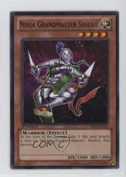 Ninja Grandmaster Sasuke 1st Ed. YuGiOh Battle Pack 2: War of the Giants - Image 1