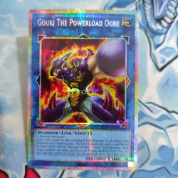 Yugioh Asian English Gouki The Powerload Ogre CR09-AE058 PSE Original - Image 3