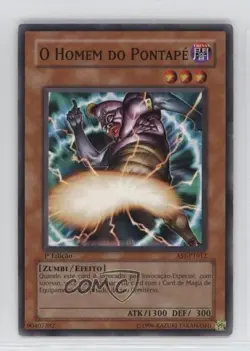 The Kick Man Portuguese 1st Ed. YuGiOh Ancient Sanctuary #AST-PT012 2004 - Image 1