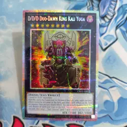 Yugioh Asian English D/D/D Duo Dawn King Kali Yuga CR09-AE022 PSE Original - Image 1