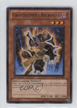 Gravekeeper's Recruiter 1st Ed. YuGiOh Starstrike Blast #STBL-EN085 2010 - Image 1