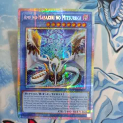Yugioh Asian English Ame No Habakiri No Mitsurugi CR09-AES27 PSE Topper Original - Image 1