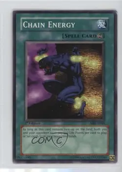 Chain Energy European 1st Ed. YuGiOh Magic Ruler Booster #MRL-E046 2002 - Image 1
