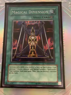YuGiOh! Magical Dimension TU02-EN003 Super Rare NM - Image 1