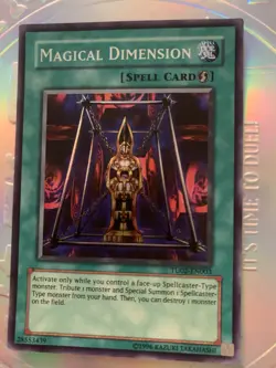 YuGiOh! Magical Dimension TU02-EN003 Super Rare NM - Image 2