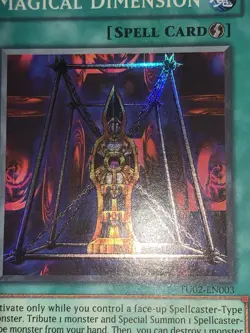 YuGiOh! Magical Dimension TU02-EN003 Super Rare NM - Image 4