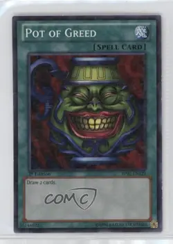 Pot of Greed 1st Ed. Mosaic Rares YuGiOh Battle Pack 2: War the Giants - Image 1