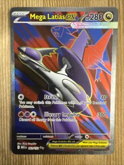 Mega Latias ex - 163/132 - Pokemon Mega Evolution 2025 - Ultra Rare Card NM - Image 1