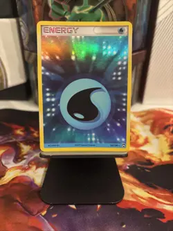 Pokemon EX Power Keepers Rare Holo Water Energy Card 105/108 - Lightly Played - Image 1