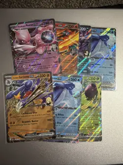 Pokemon TCG Destined Rivals Ex Cards Lot of 8 Double Rare NM - Image 1
