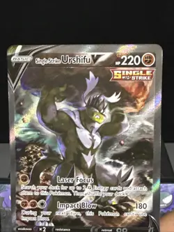 Pokemon Card Single Strike Urshifu V 151/163 Battle Styles Rare Alternate Art NM - Image 2