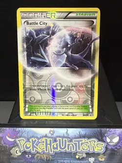 Pokemon Card Battle City BW39 Black Star Promo Reverse Holo Rare NM - Image 1