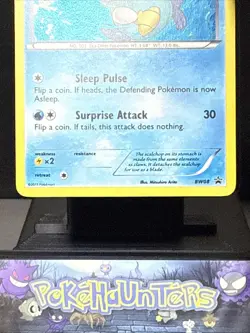 Pokemon Card Oshawott BW08 Black & White Black Star Promo Near Mint - Image 3