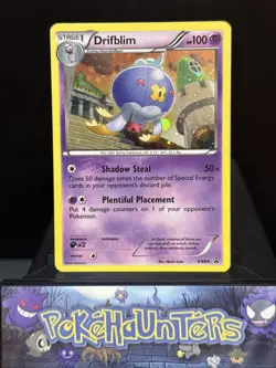 Pokemon Card Drifblim BW64 Black Star Promo Black & White Holo Near Mint - Image 1