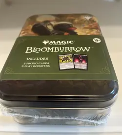 Magic The Gather Bloomburrow Tin 2 Promo Cards, 5 Play Booster Packs Mtg Skunk - Image 3