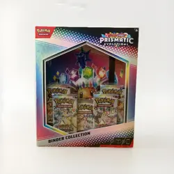 Pokemon TCG Scarlet & Violet Prismatic Evolution Binder Collection Brand New ✅ - Image 1