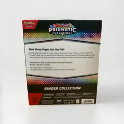 Pokemon TCG Scarlet & Violet Prismatic Evolution Binder Collection Brand New ✅ - Image 3