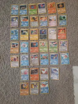Pokemon card common lot: early 2000's (37 cards) - Image 1