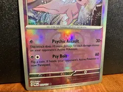 Espeon Master Ball Pattern 033/131 Prismatic Evolutions Holo NM/ M Pokemon TCG - Image 2