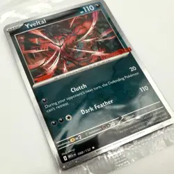 Yveltal 088/132 GAMESTOP STAMPED PROMO Cosmos Holo Mega Evolution Pokemon Sealed - Image 3