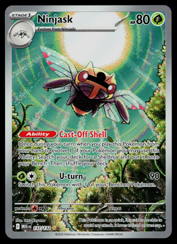 Ninjask 137/132 Mega Evolution Pokemon TCG Illustration Rare - Image 1