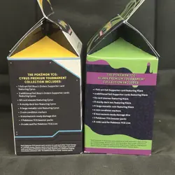 POKEMON TCG Cyrus + Klara Set of 2 Premium Tournament Collection FACTORY SEALED - Image 4