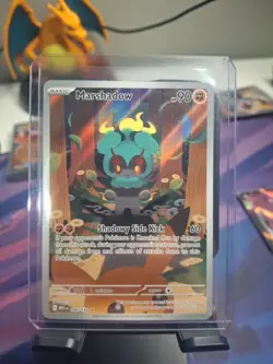 Pokemon TCG Mega Evolution Marshadow *ILLUSTRATION RARE* 146/132 NM PACK FRESH! - Image 1