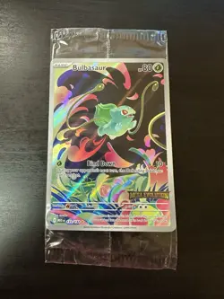 Pokemon Bulbasaur 133/132 English Mega Evolution Stamped Promo SEALED - Image 1