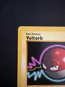 Pokemon Vintage Shadowless 1st Edition Voltorb Base Set First Ed Grey 3d Stamp - Image 2