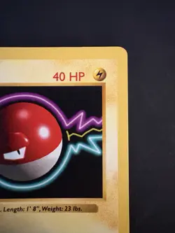 Pokemon Vintage Shadowless 1st Edition Voltorb Base Set First Ed Grey 3d Stamp - Image 3