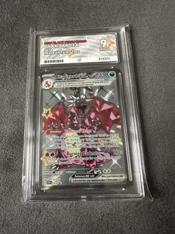 Pokemon TCG Charizard 074 Black Star Promo Ace 9 Paldean Fates - Image 1