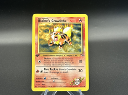 Blaine's Growlithe - 1st Edition - 35/132 Gym Heroes - Pokemon TCG - 2000 - Image 1