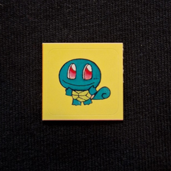 Squirtle Pokemon Rare Sticker Ciao Appendix Supplement Johto Seal Japanese - Image 1