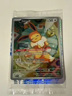 Eevee 173 Prismatic Evolutions Elite Trainer Box Promo Card Sealed, Pokemon TCG - Image 1