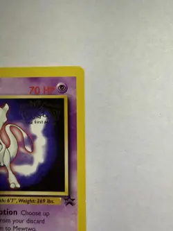Mewtwo - # 3 - Black Star Promo Rare WB Movie TCG - Pokemon Card - - Image 4