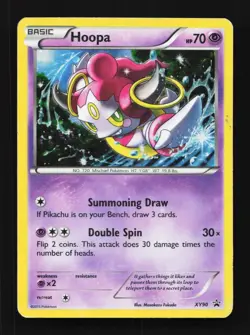 Hoopa XY90 HP XY Black Star Promos English Pokemon Card TCG - Image 1