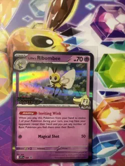 Lillie's Ribombee - 183 (Prerelease) 183 Sv: Scarlet & Violet Promo Cards Holo - Image 1