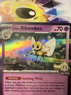 Lillie's Ribombee - 183 (Prerelease) 183 Sv: Scarlet & Violet Promo Cards Holo - Image 3