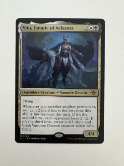 Vito Fanatic of Aclazotz MTG Magic the Gathering Card NM Near Mint LCI - Image 1